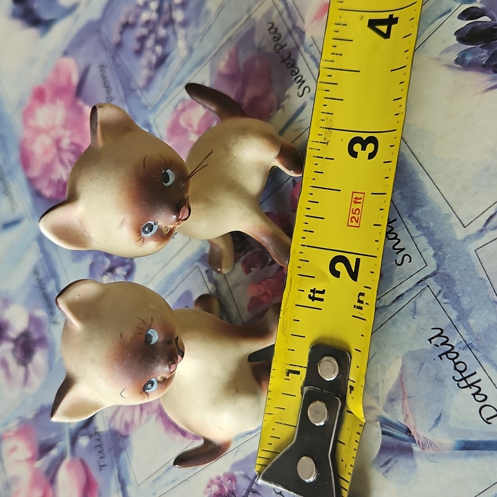 Norcrest Siamese Kitten Figurines - Picture 9 of 9